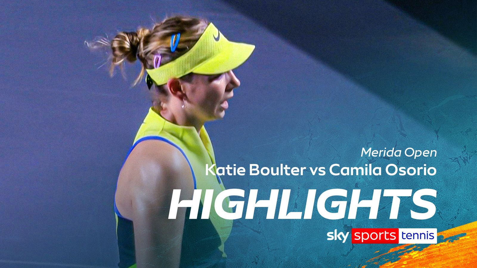 Katie Boulter vs Camila Osorio | Merida Open | Tennis News | Sky Sports