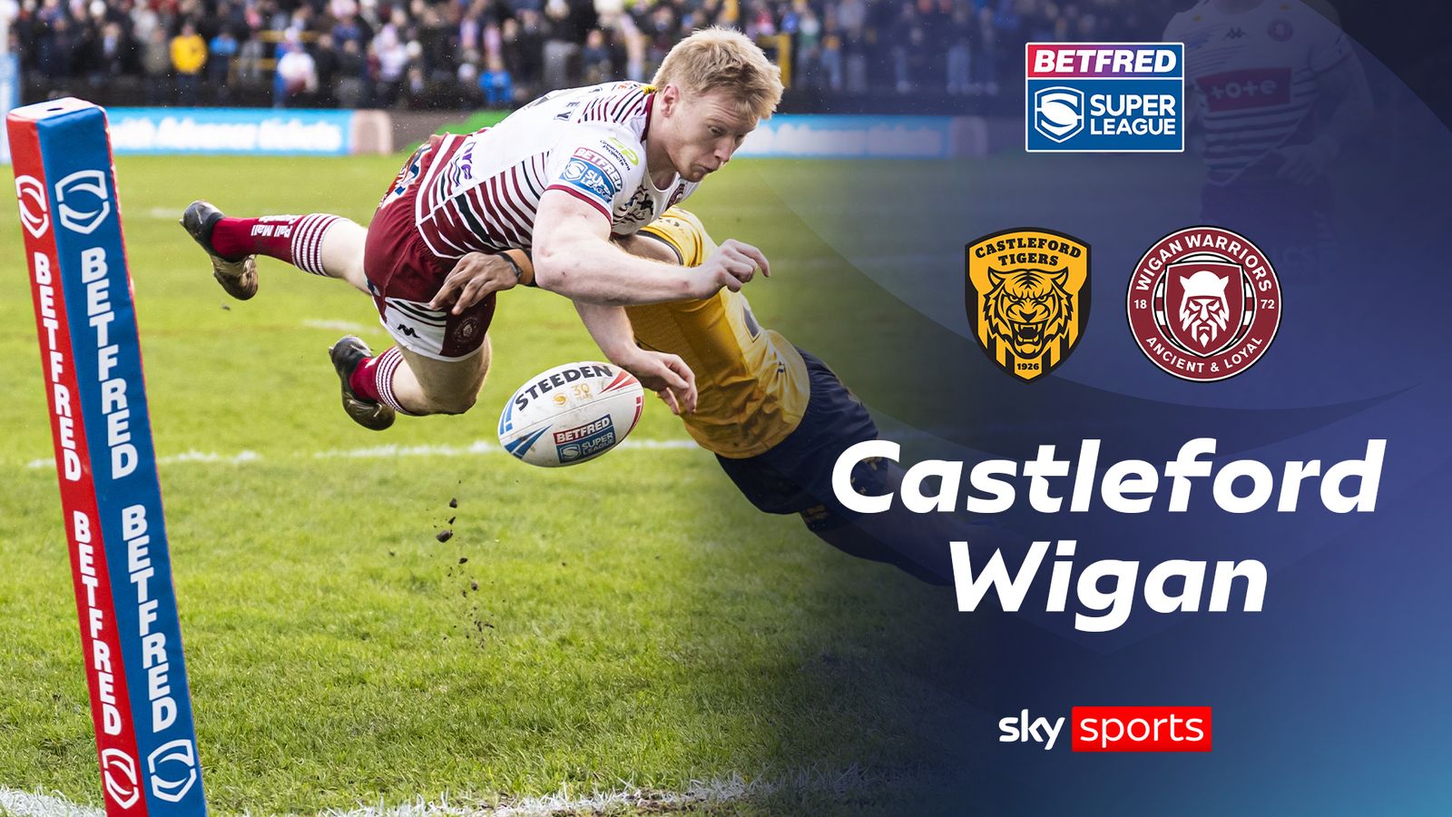 Castleford Tigers vs Wigan Warriors | Super League highlights
