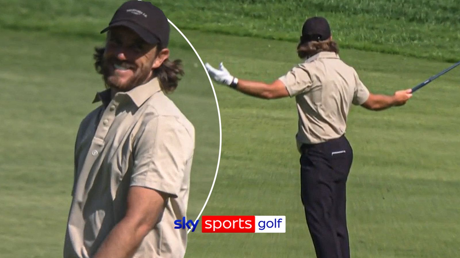 Genesis Invitational: Tommy Fleetwood with SLAM DUNK eagle from 173 yards out!