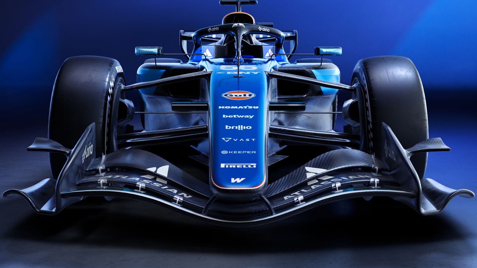 First look: New Williams car finally hits track after delays