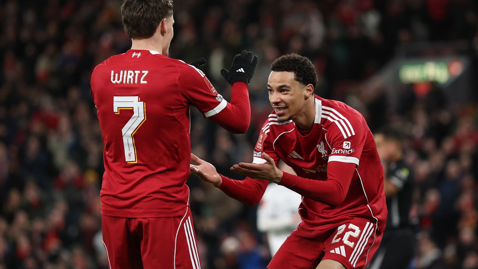 Florian Wirtz & Hugo Ekitike's blossoming partnership offers Liverpool hope amid the Anfield gloom