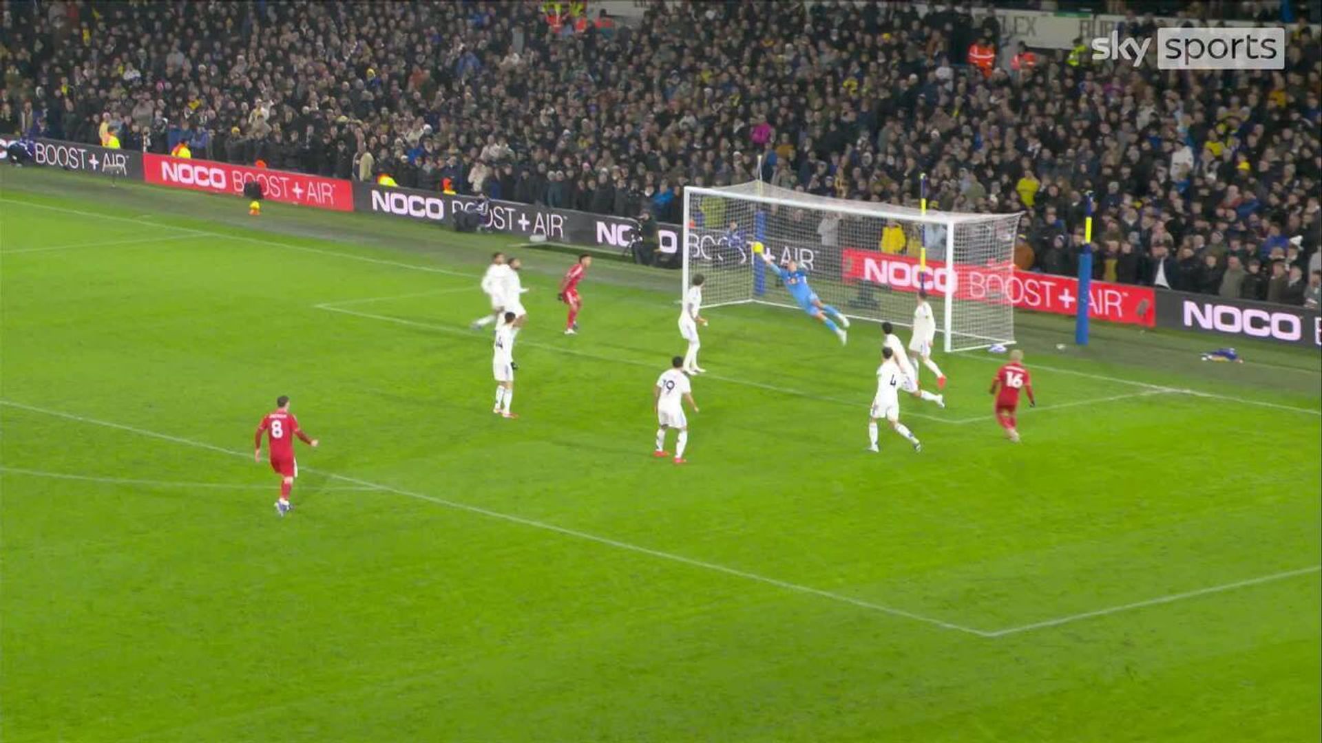 Big stop! Darlow denies Dominguez to keep Leeds level