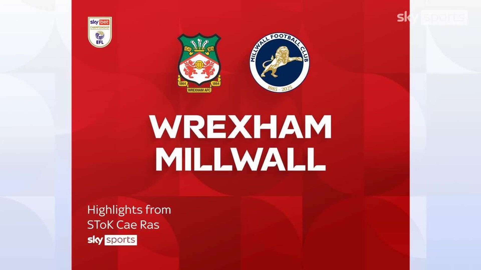 Wrexham 0-2 Millwall