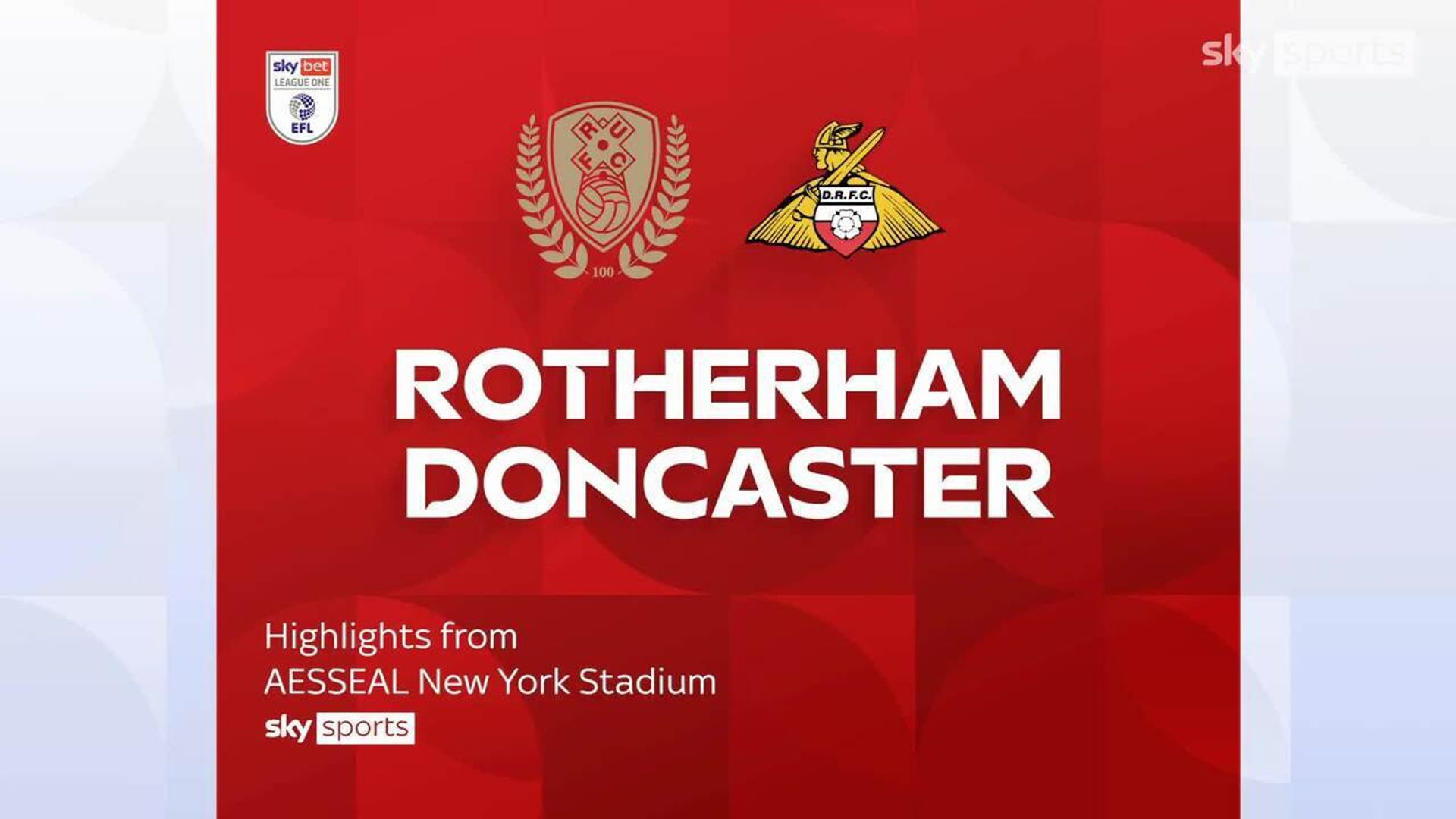 Rotherham 1-2 Doncaster