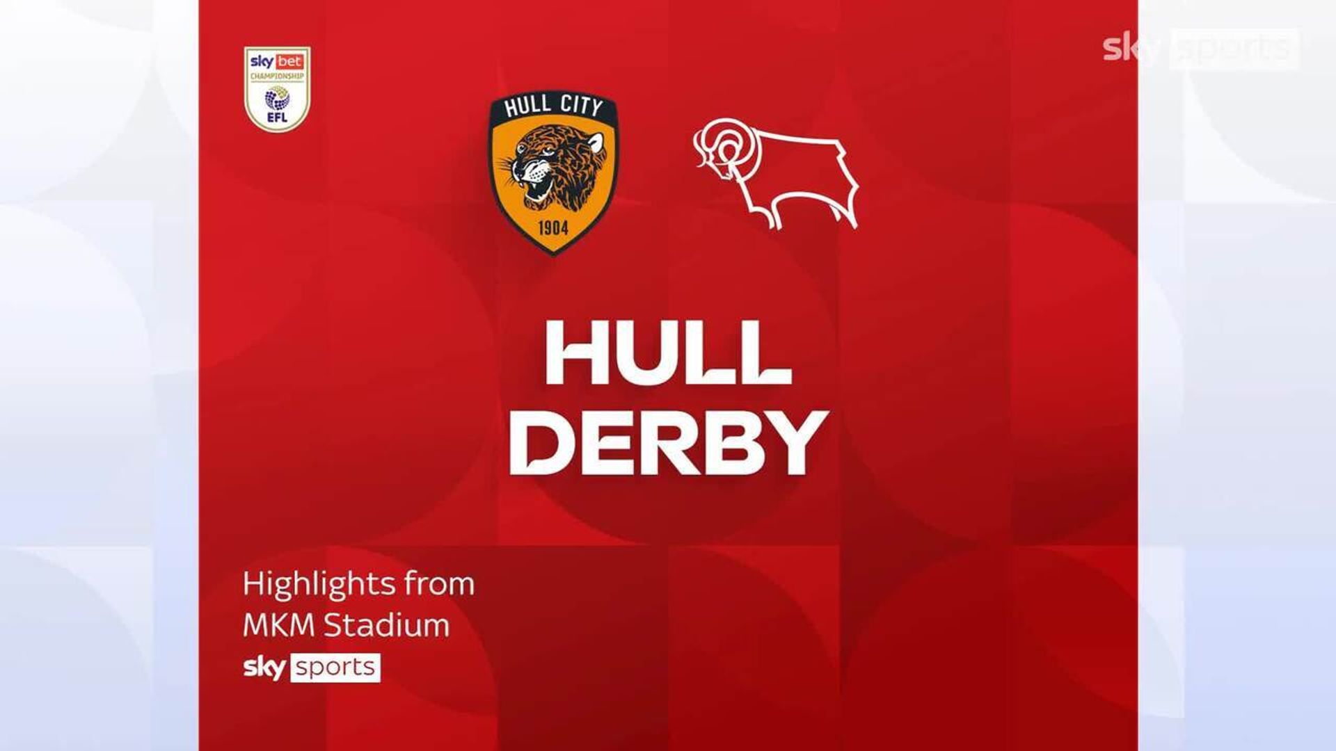 Hull 4-2 Derby