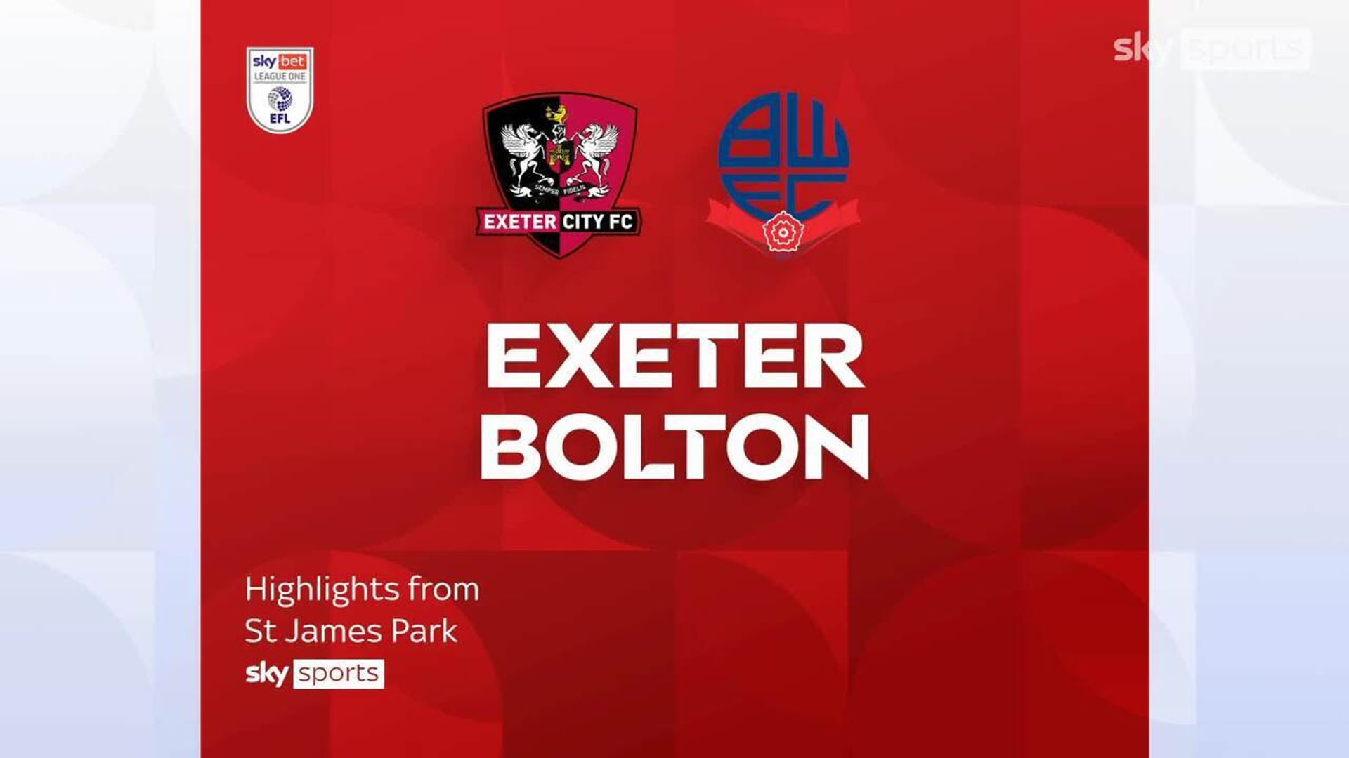 Exeter 1-5 Bolton