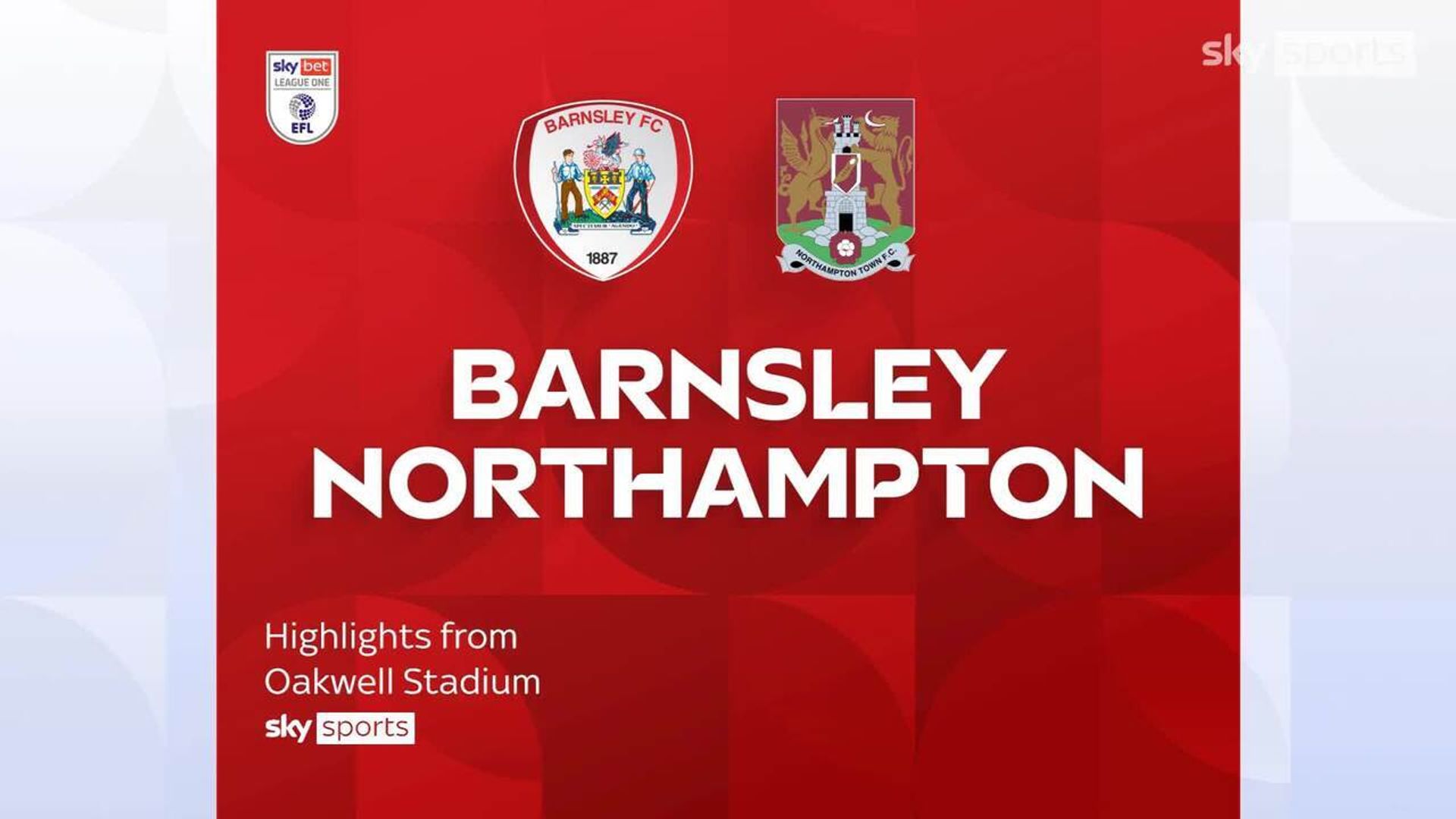 Barnsley 2-2 Northampton