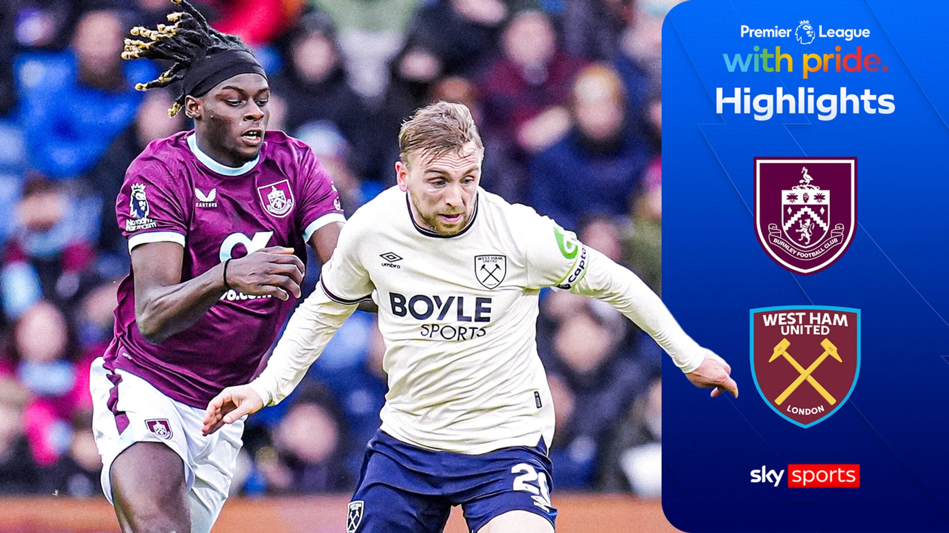 West Ham defeat Burnley to make it three wins in four