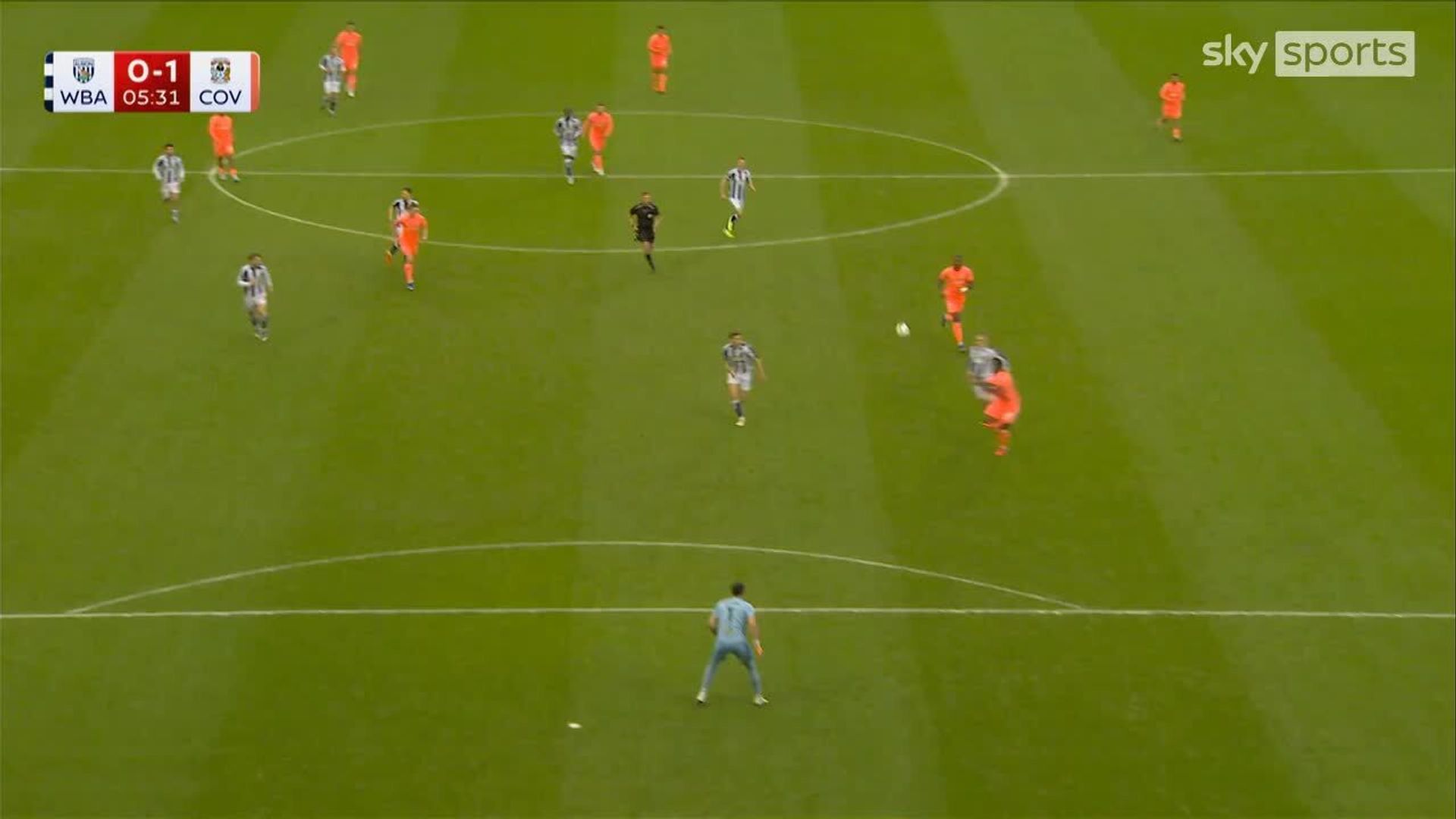 Mason-Clark nets delicate lob to put Coventry ahead at West Brom