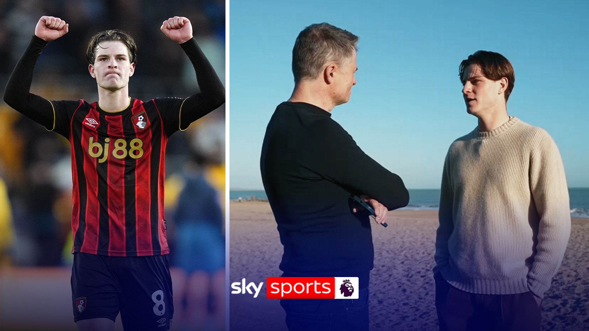 Aftershave, beach walks and playing for England | Behind the scenes with Bournemouth's Alex Scott