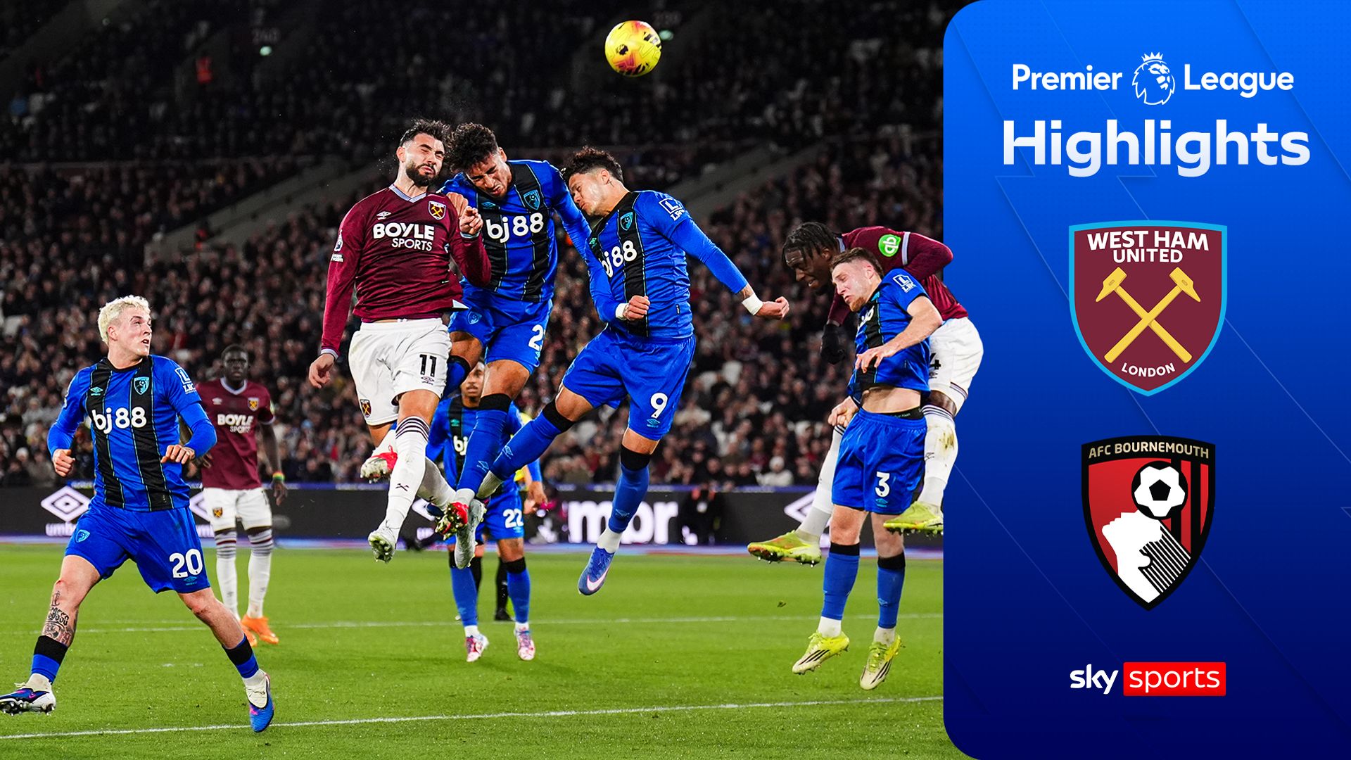 Hammers held in goalless draw with Cherries