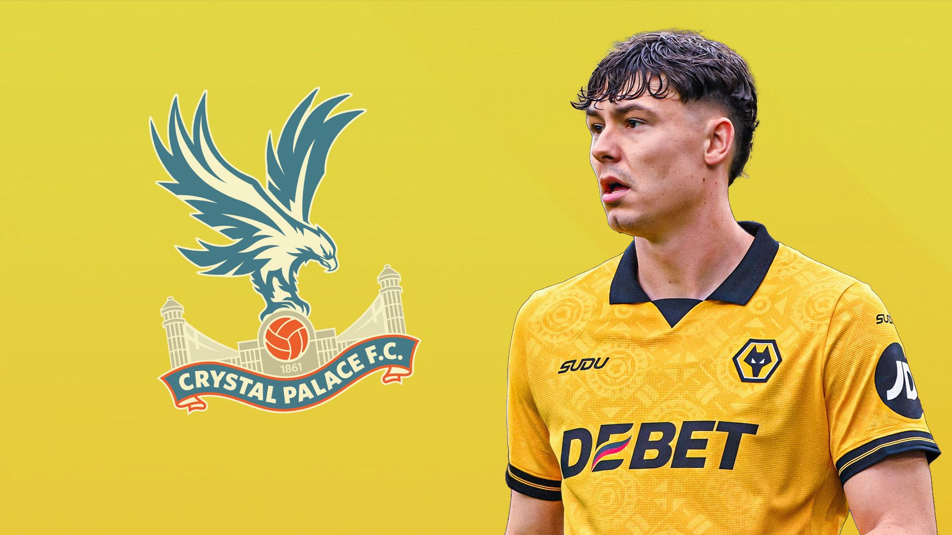 Crystal Palace sign Strand Larsen from Wolves for £48m