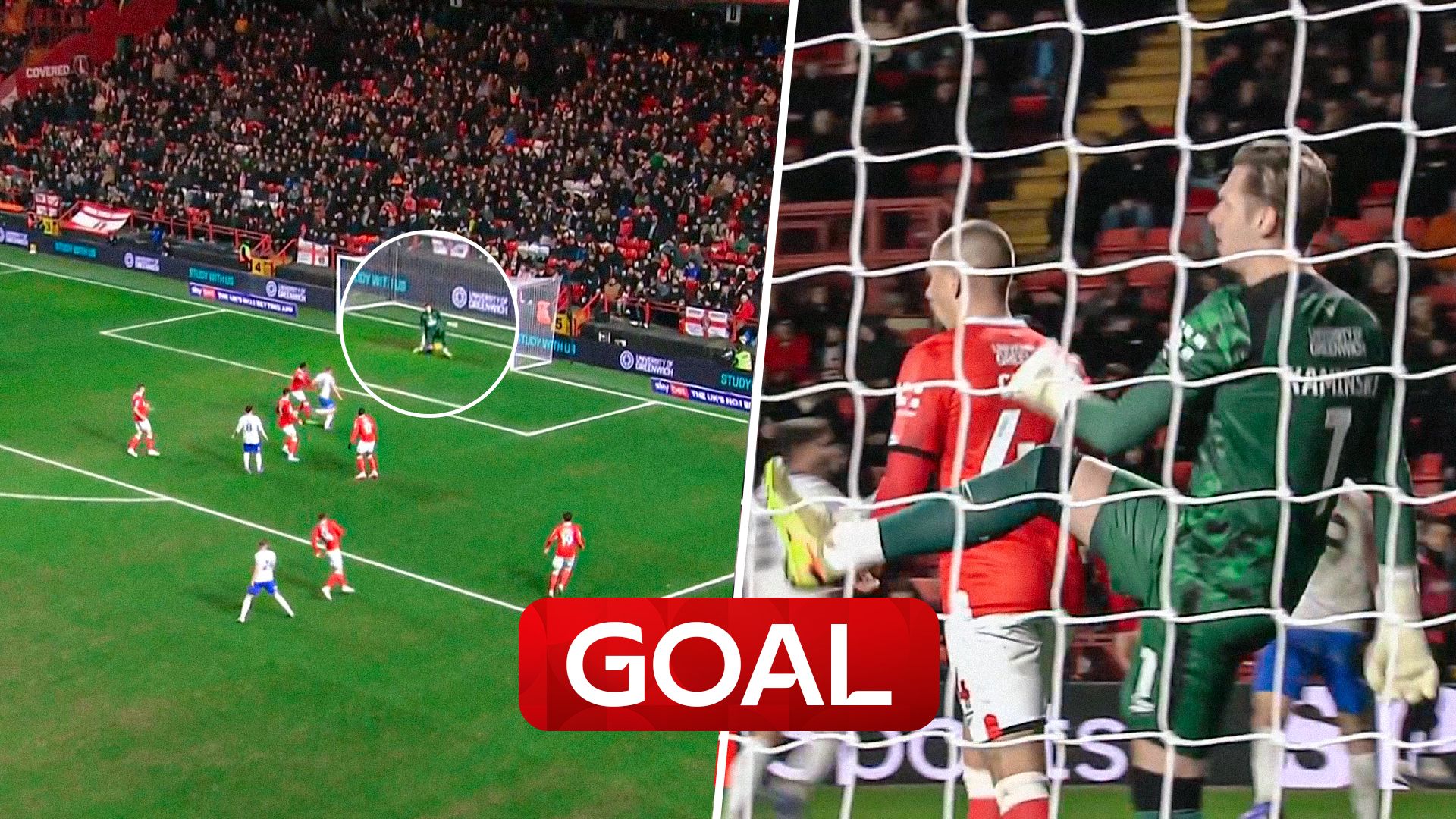 Kaminski howler gifts Pompey the lead!