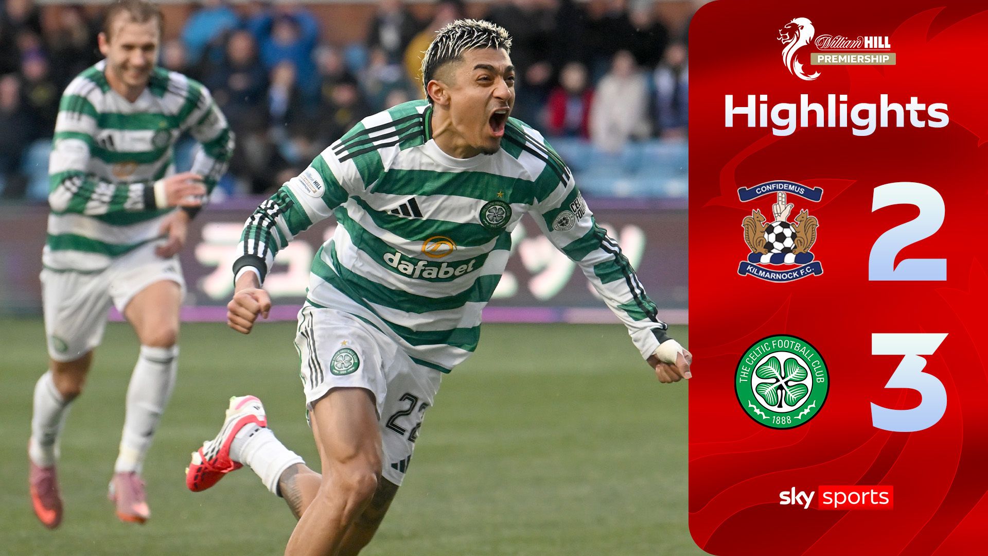 LIMBS! Celtic storm back to secure late, LATE win at Kilmarnock