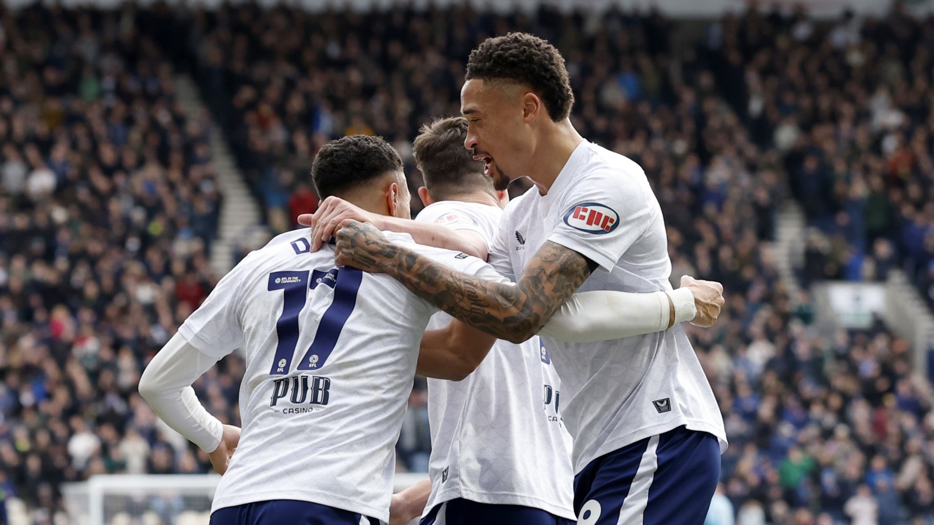 Osmajic back from ban to earn point for Preston