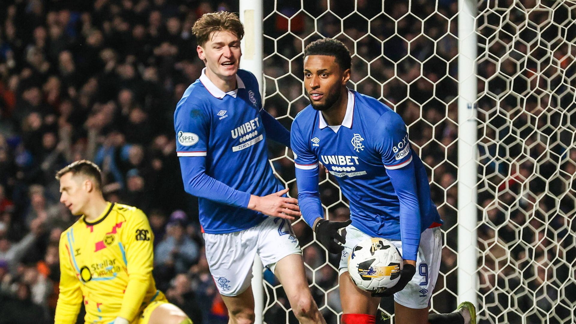 Chermiti hat-trick sees Rangers beats Hearts