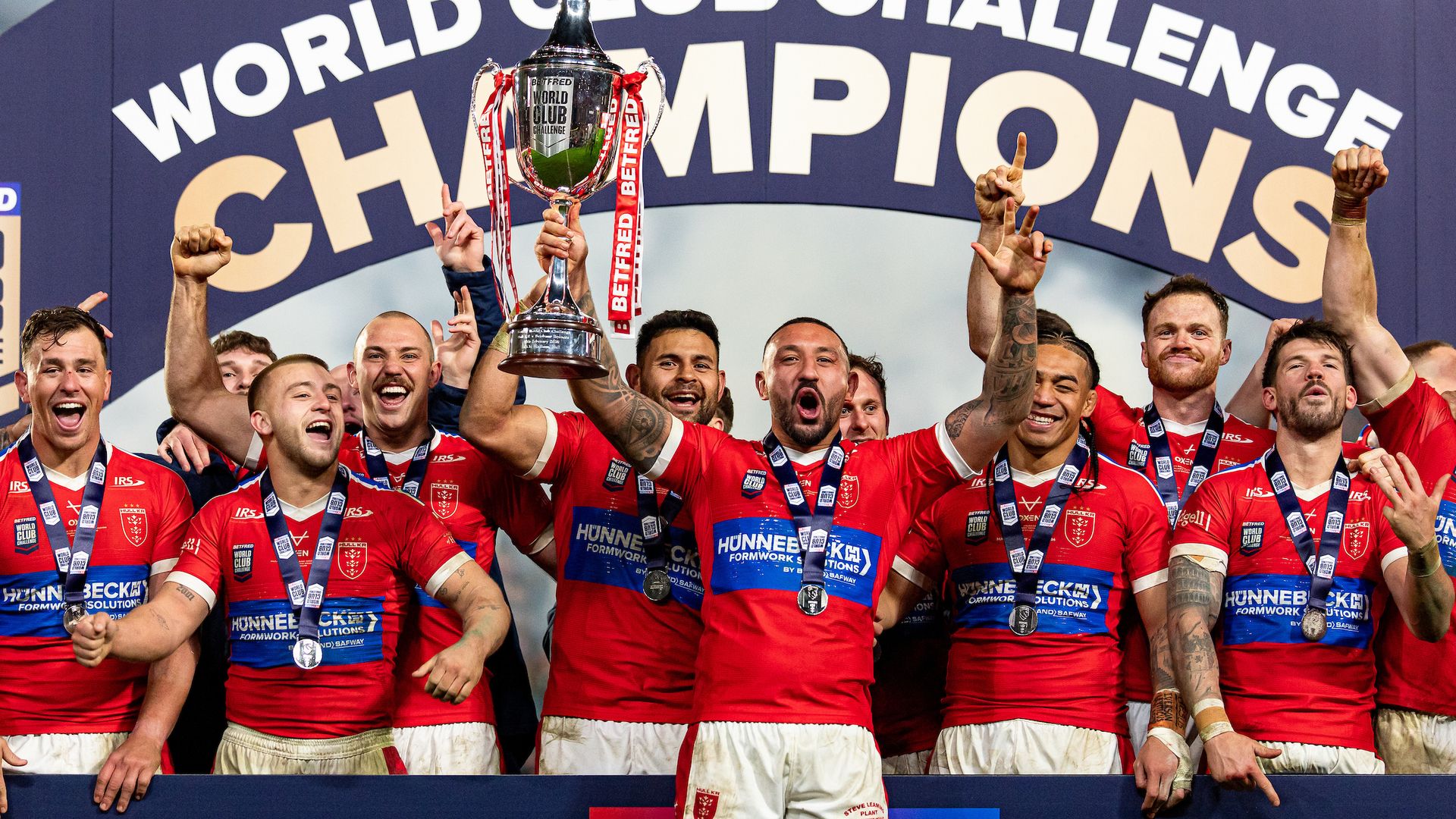 Hull KR hold off Brisbane comeback to win World Club Challenge