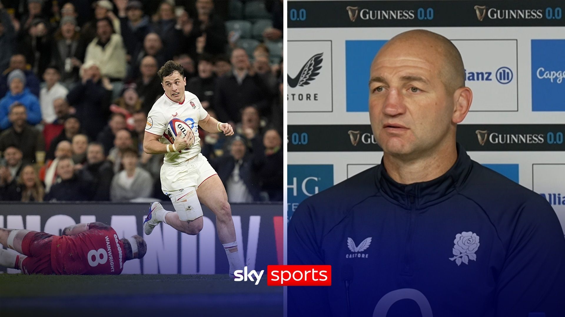 'He's come back an even better player' | Borthwick hails hat-trick hero Arundell