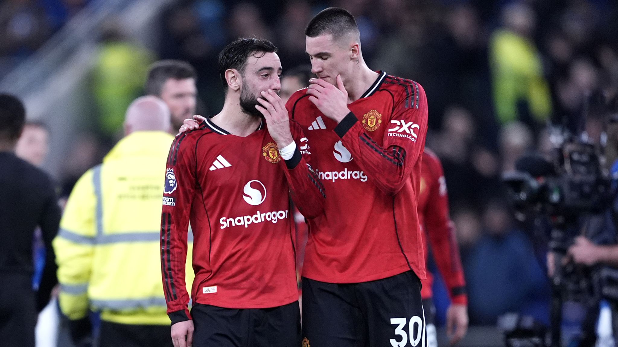Bruno Fernandes: Benjamin Sesko backs the Manchester United captain to win Premier League Player of the Season award