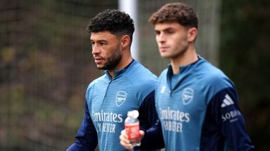 Alex Oxlade-Chamberlain has been training with former club Arsenal since leaving Turkey