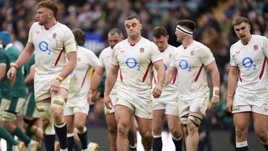 England suffered a first home defeat since 2024 as Ireland scored a record points total and margin of victory at Twickenham