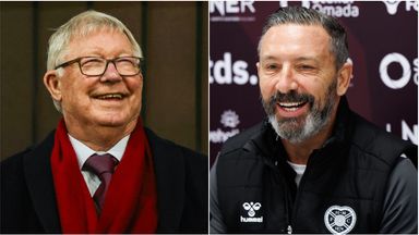 Derek McInnes believes Sir Alex Ferguson is backing his Hearts side to win the Scottish Premiership after recent conversations