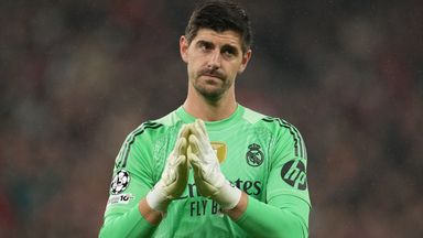 Thibaut Courtois defended Vinicius Junior's celebrations against Benfica