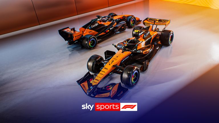 F1: McLaren reveal championship defending MCL40 as Norris showcases new number 1