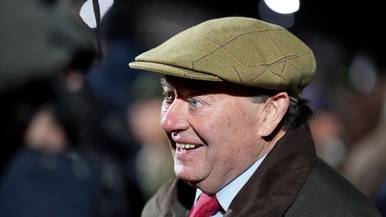 It was a joyous evening for Nicky Henderson at Southwell