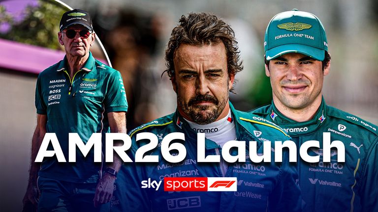 FREE STREAM: Aston Martin livery launch for first Newey car