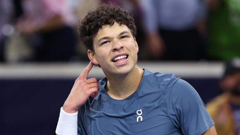 Ben Shelton came from a set down to beat fellow American Taylor Fritz in the Dallas Open final