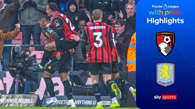 Highlights from Aston Villa vs Bournemouth.