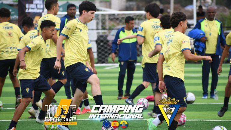 Nomadar's collaboration with Cadiz CF and HOPE Foundation has expanded into Ecuador