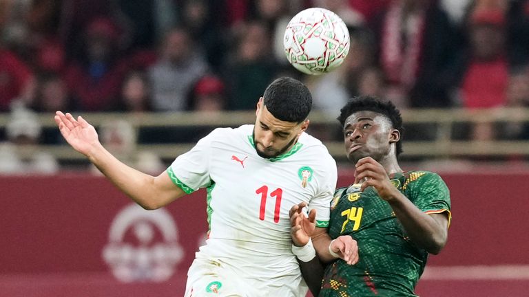 Carlos Baleba pelasi Kamerunin Afrikan cupissa