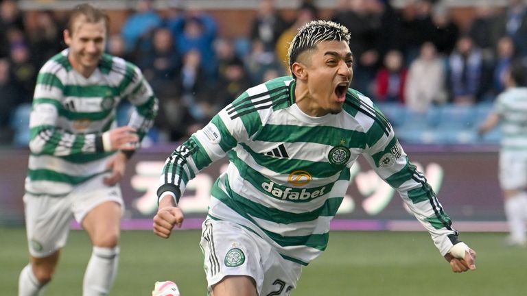 Julian Araujo scores 97th-minute winner for Celtic at Kilmarnock 