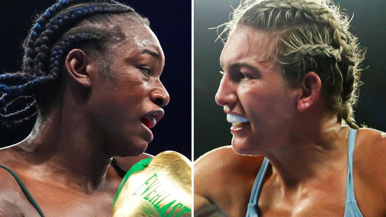 Claressa Shields could face Mikaela Mayer later this year (AP Photo/Carlos Osorio/John Locher)