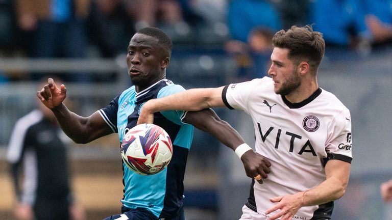 Udoh se juntou a Salford vindo de Wycombe no verão passado