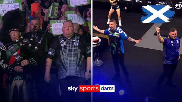 PL Darts walk-ons Scotland 