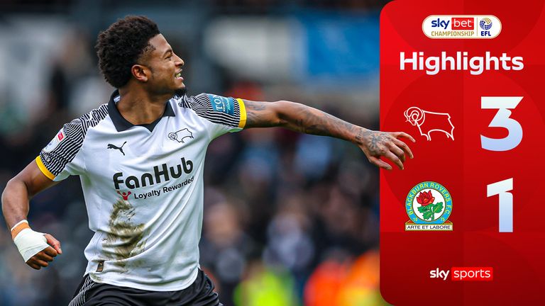 Derby-Blackburn HLs.