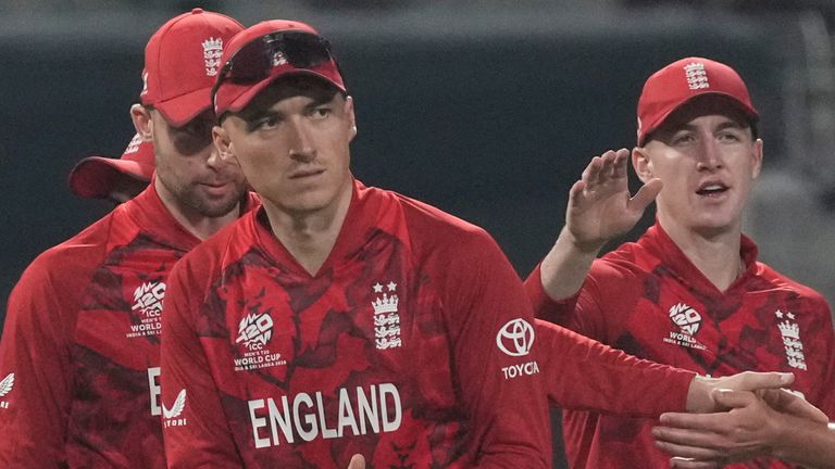 England in action at the 2026 Men's T20 World Cup (Associated Press)