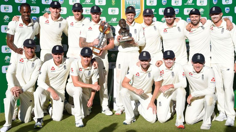 England were 3-1 series winners on their last Test tour to South Africa in 2019/20