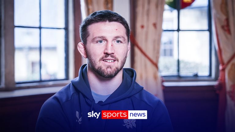 England flanker Tom Curry rallies teammates ahead of Ireland clash