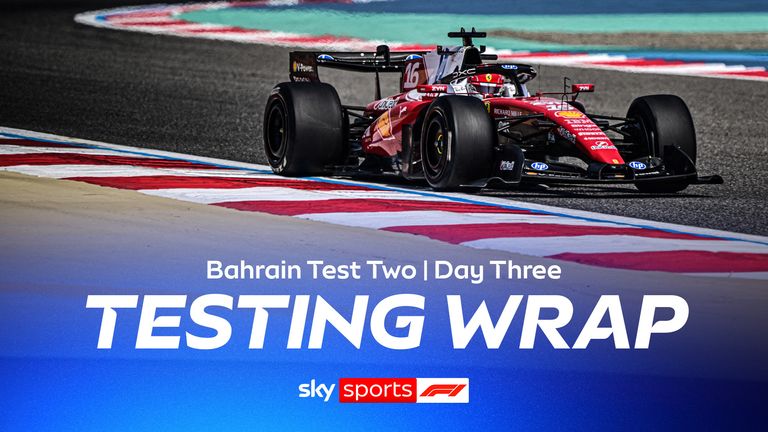 F1 Bahrain Testing Day Three Wrap