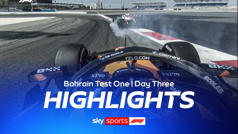 Watch the morning highlights of the third day of the first Bahrain pre-season Test.
