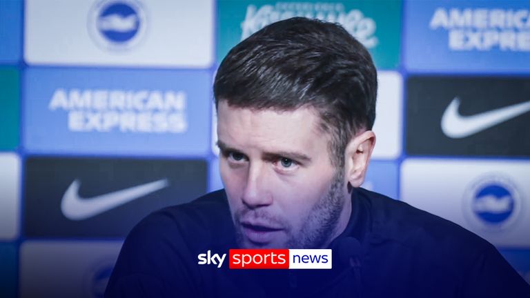 'I'm not jealous' | Brighton boss Hurzeler not envious of Palace transfer window