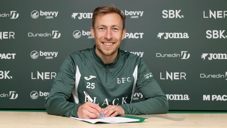 O ex-jogador do Borussia Dortmund Felix Passlack foi uma das três chegadas ao Hibernian no Deadline Day