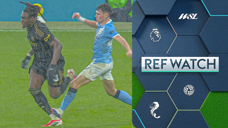 Ref Watch on Phil Foden.