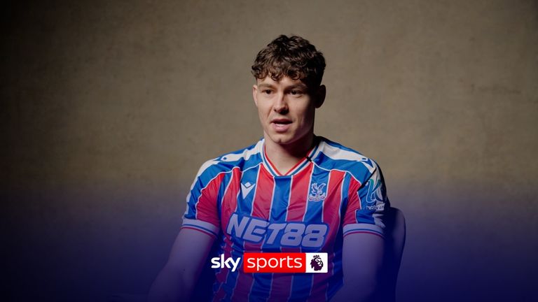 Jorgen Strand Larsen spoke for the first time after completing a 48 million pound move from Wolves to Crystal Palace.