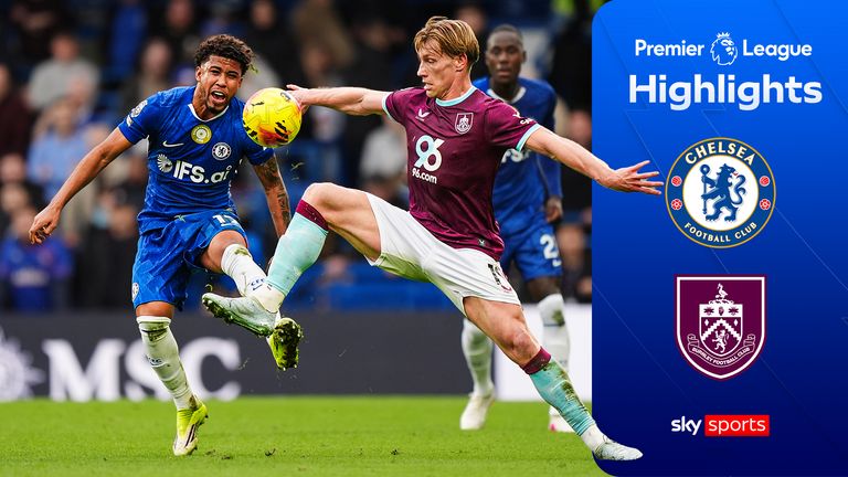 Highlights from the Premier League match between Chelsea and Burnley.