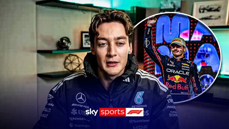 George Russell targets Max Verstappen in 2026, saying the Red Bull driver will be in the fight this season.